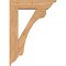 Ekena Millwork Legacy Traditional Smooth Bracket w/ Offset Brace, Western Red Cedar, 7 1/2"W x 30"D x 42"H BKT0806X30X42LEC01SWR - alternate 4